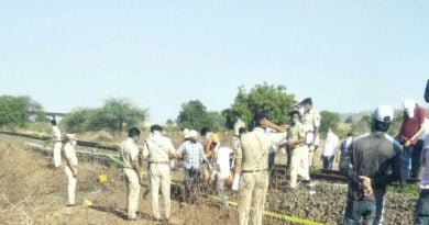 live visuals of Aurangabad train mishap