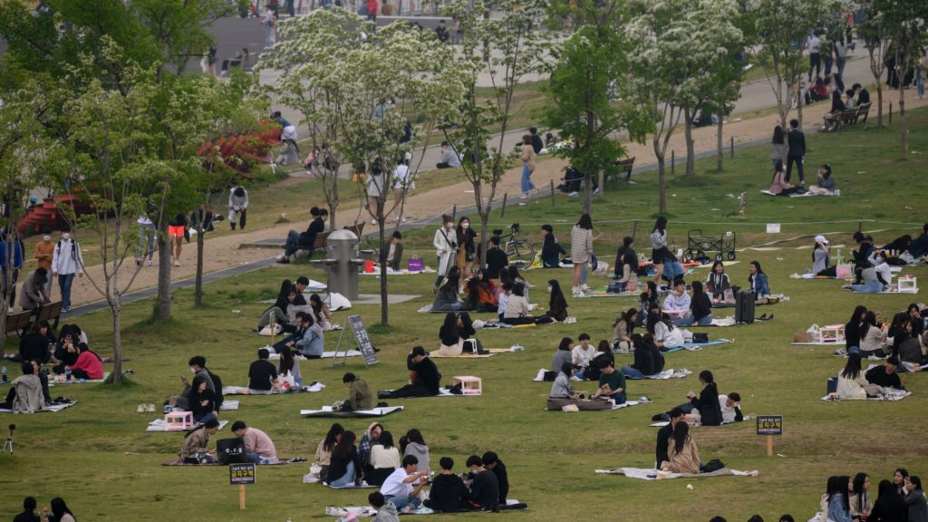 Recharged flare-ups in South Korea