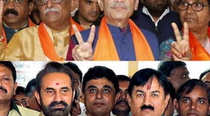 BJP wins 3 Rajya Sabha seats in Gujarat,