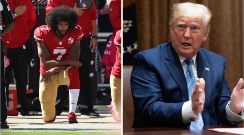 Donald Trump's U-turn on Colin Kaepernick: