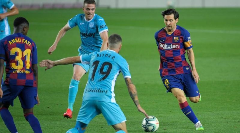 Barcelona versus Leganes: Messi scores penalty as Barcelona beat Leganes