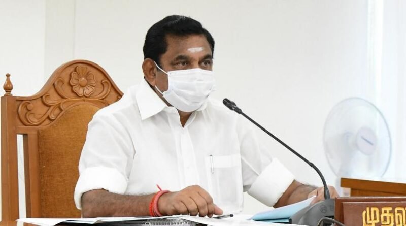 Tamil Nadu CM K Palaniswami