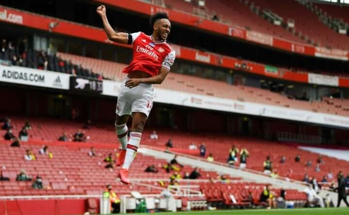 Pierre-Emerick Aubameyang nets 50th Premier League g