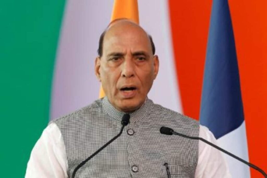 Defence Minister Rajnath Singh