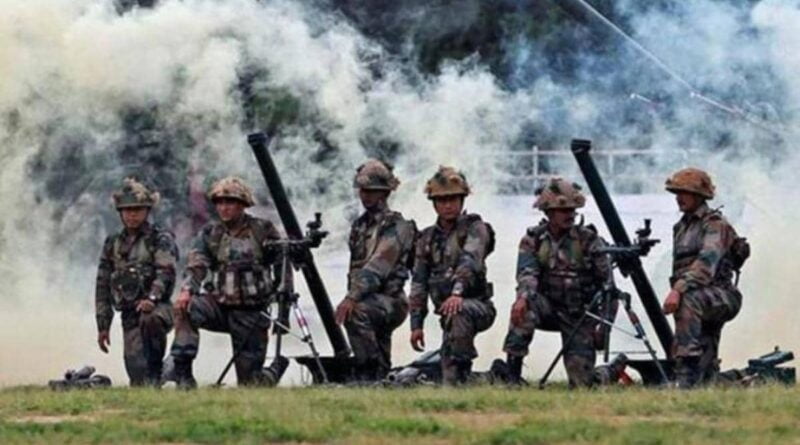 India and China troops