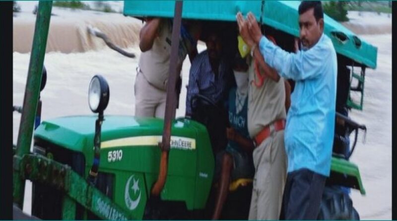 Heavy rains in Telangana
