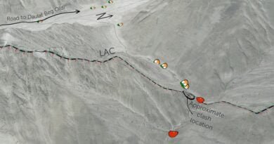 Chinese fanatic amidst tension
