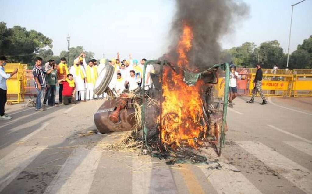 Agriculture Bill Protest: