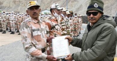 ITBP Chief reaches