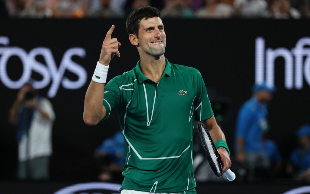 Novak Djokovic surpassed