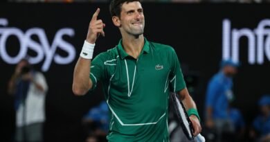 Novak Djokovic surpassed