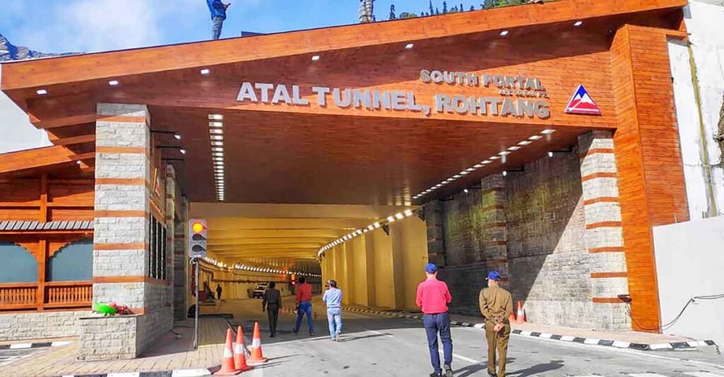 Atal Tunnel in Rohtang