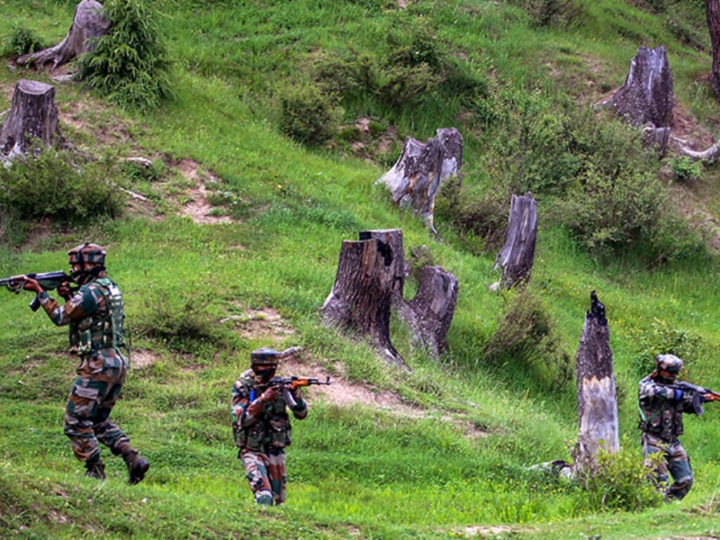 Pakistani commandos and terrorists