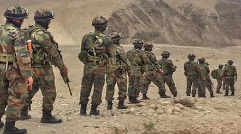 Chinese soldier caught by the Indian