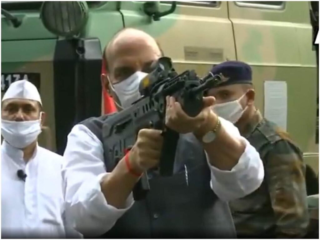 Rajnath Singh's strong message