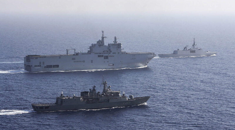 India and Sri Lanka navies
