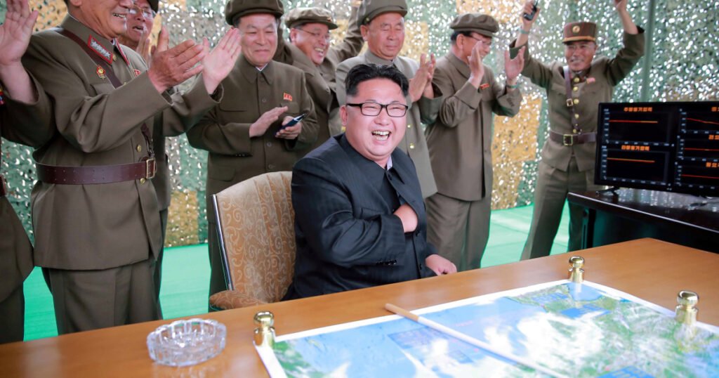 North Korea showed