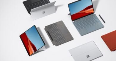 Microsoft Surface Pro X laptop