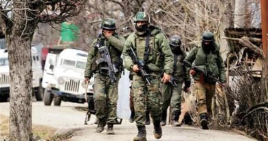 One terrorist was killed