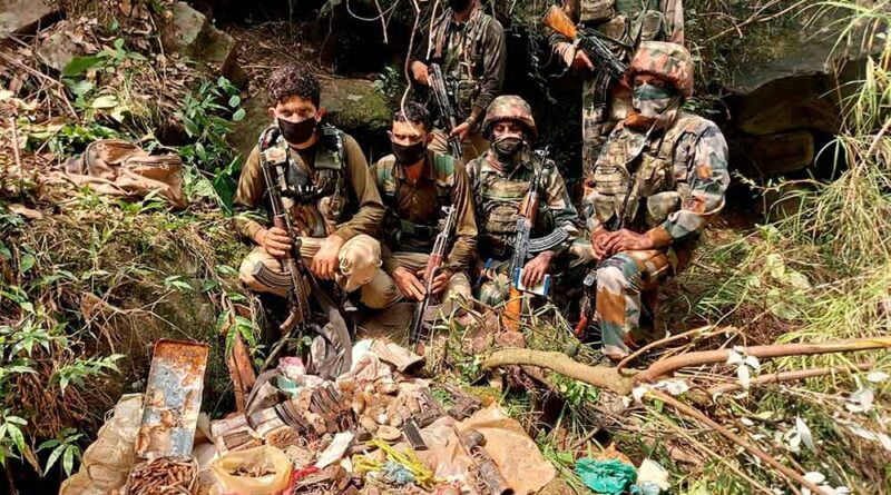 Terrorist hideout destroyed