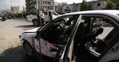 Car blast in Afghanistan
