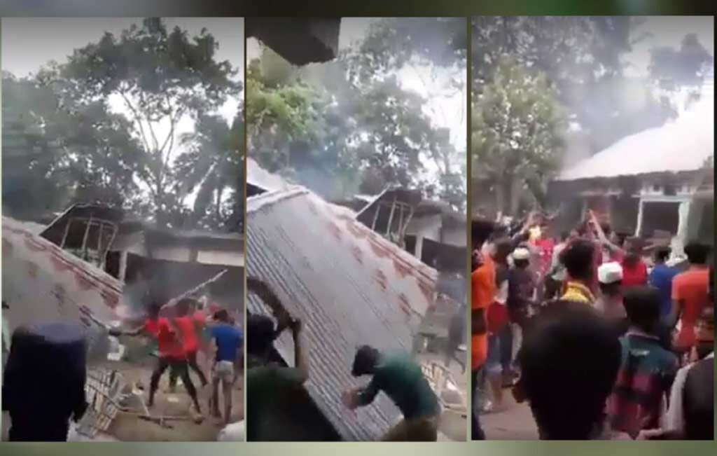 Islamic Radicals burn
