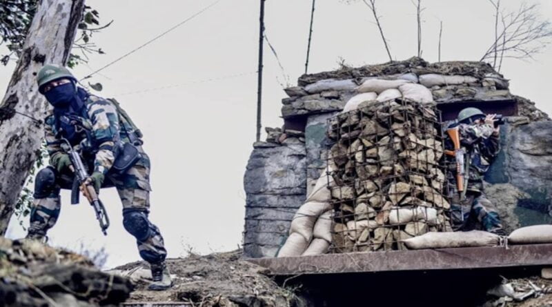 Fire by Pakistani troops