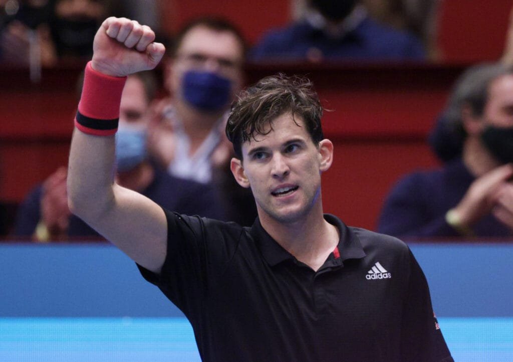 Dominic Thiem reached