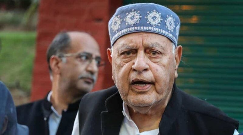 Farooq said Congress