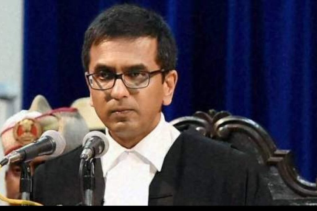 Justice Chandrachud heard