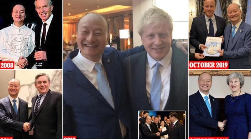 Infiltration of Chinese agents