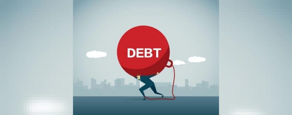 Debt burden on the states