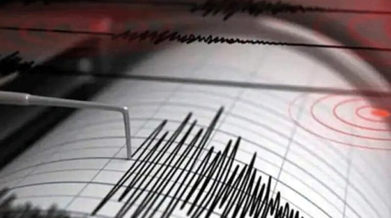 High intensity earthquake