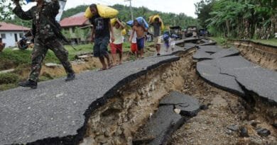 Earthquake in the Philippines