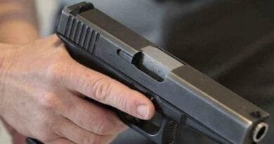 Firing on the groom carrying