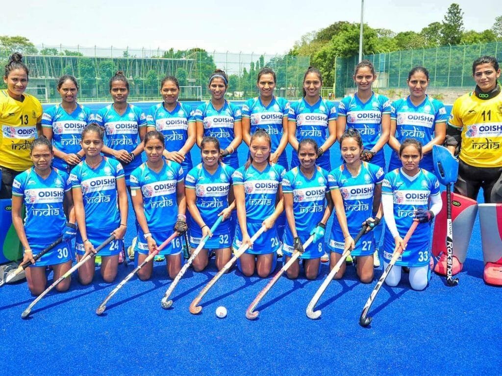 Indian women hockey team