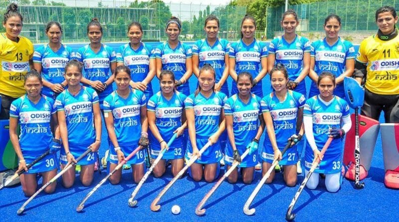 Indian women hockey team