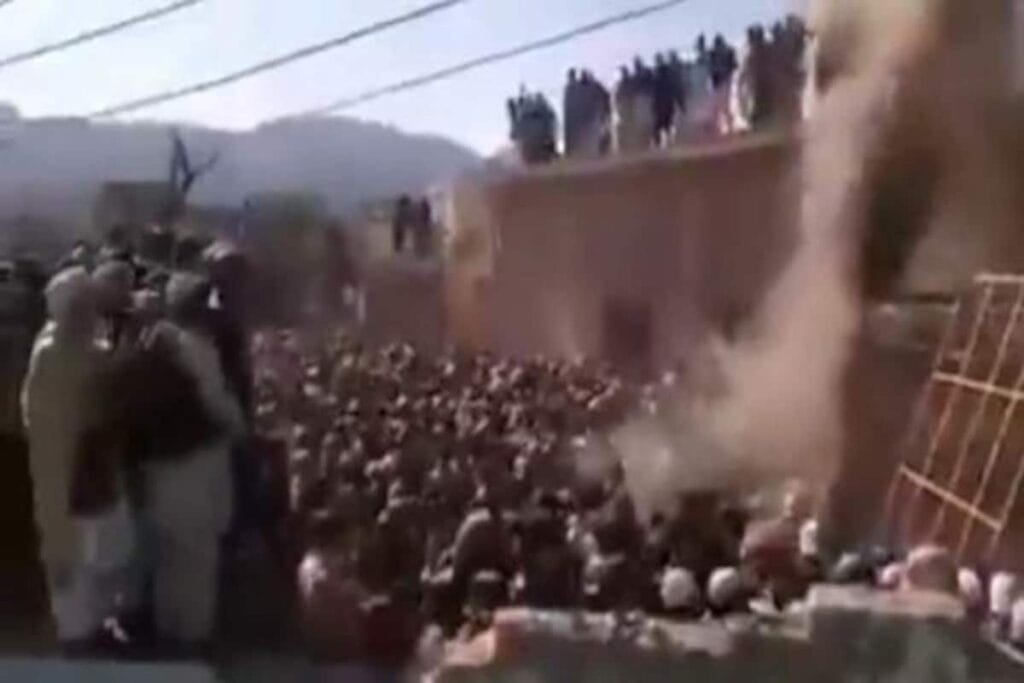 Temple of Hindus was demolished