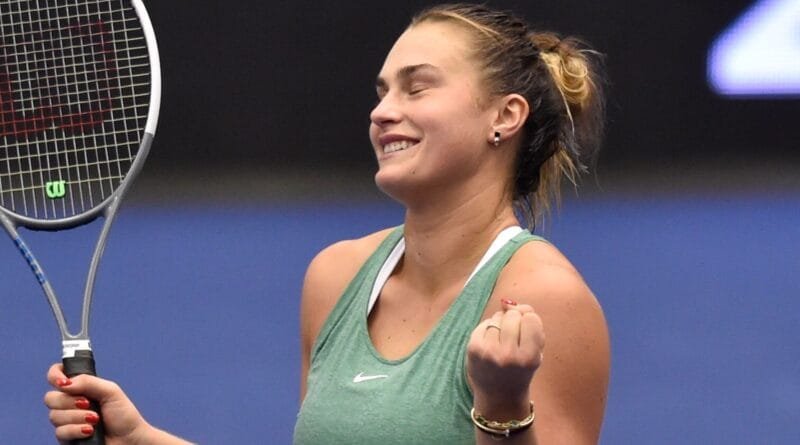 Sabalenka wins the third