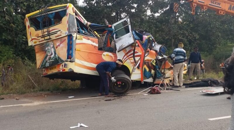 Road accident in Karnataka