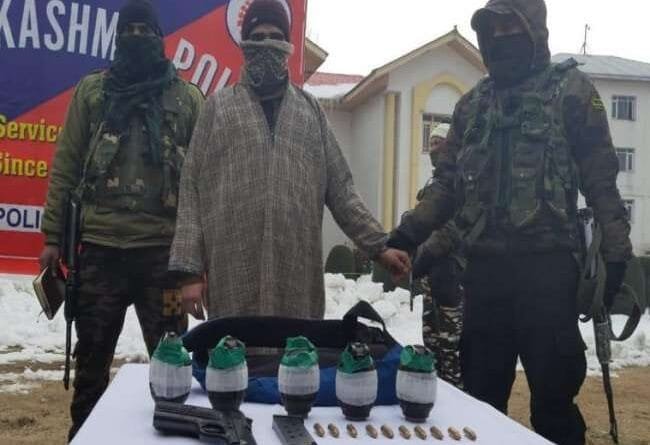 Jaish terrorist arrested