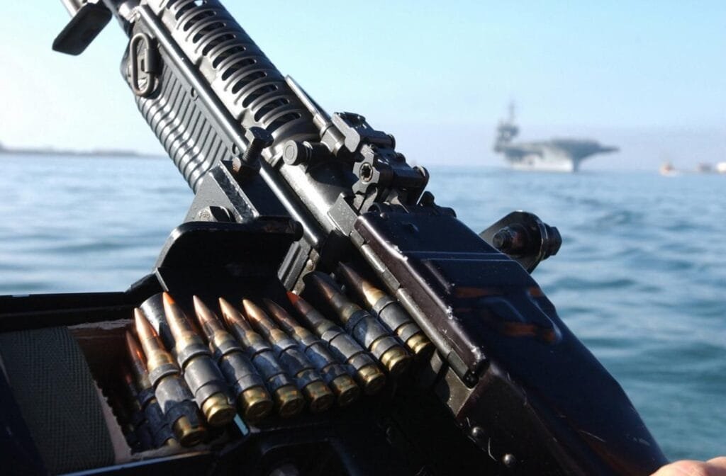 First consignment of light machine