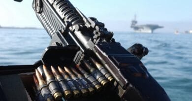 First consignment of light machine