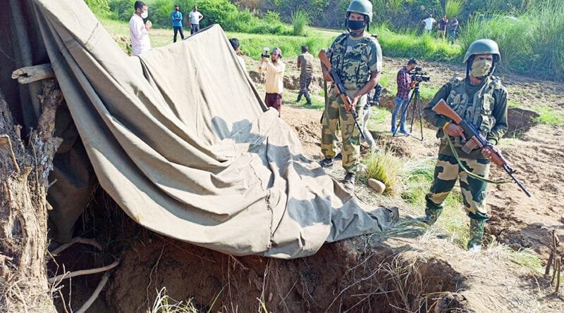 BSF found a tunnel