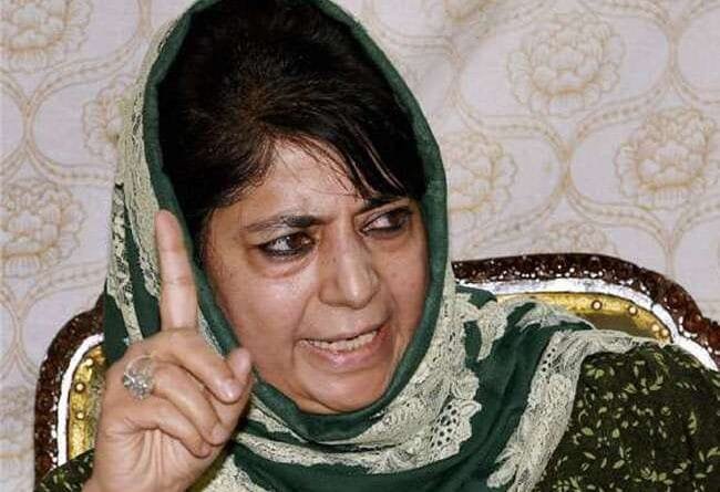 Desperate Mehbooba Mufti