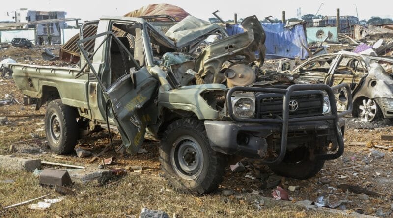 Huge blasts in Equatorial Guinea: