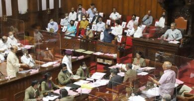 Congress created ruckus in the Karnataka