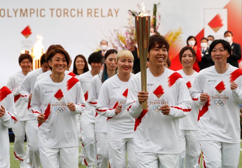 Tokyo Olympic torch