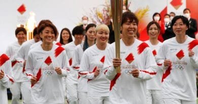 Tokyo Olympic torch