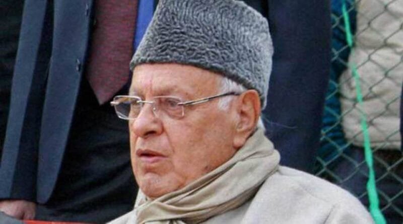 Dr. Farooq Abdullah did not